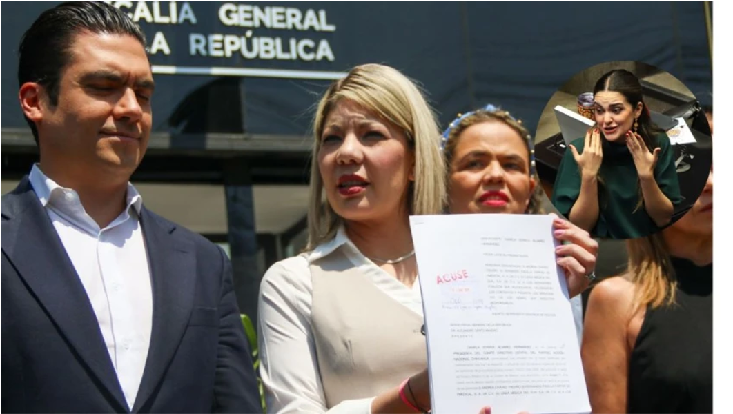 PAN denuncia a Andrea Chávez de corrupción y campaña anticipada