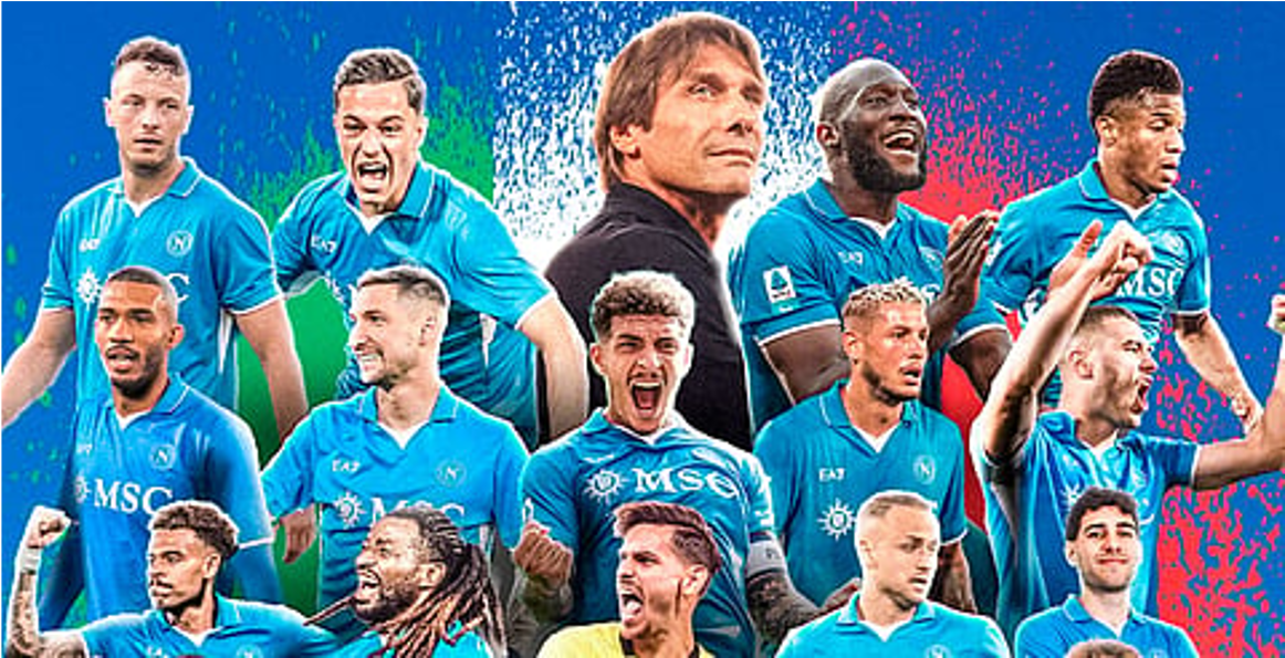 Napoli campeón de la Serie A 2025 en Italia con Conte y Lukaku como figuras