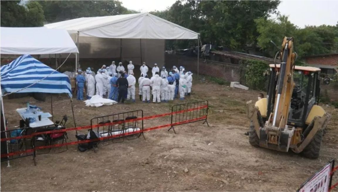 Encuentran fosas en Jojutla, Morelos; hay cuerpos de bebés