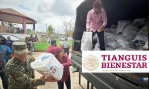 El Tianguis del Bienestar reparte ropa y electrodomésticos gratis en Guerrero y Oaxaca
