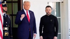 Trump descarta alto al fuego inmediato en Ucrania tras reunión con Zelenski