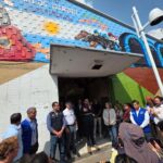 El ‘Morocho del Abasto’ llega a México: inauguran mural de Gardel en Mercado Argentina