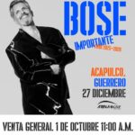 MIGUEL BOSÉ ILUMINARÁ ACAPULCO CON “IMPORTANTE TOUR” PARA CELEBRAR SU LEGADO