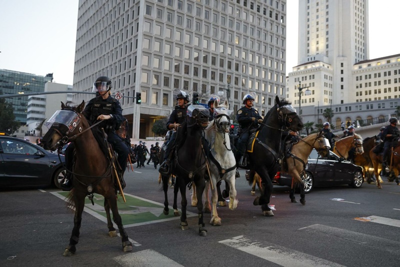 Ongoing protests of ICE in Los Angeles