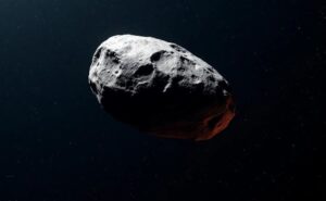 representacion-artistica-del-asteroide-2025-fa22-que-paso-cerca-de-la-tierra