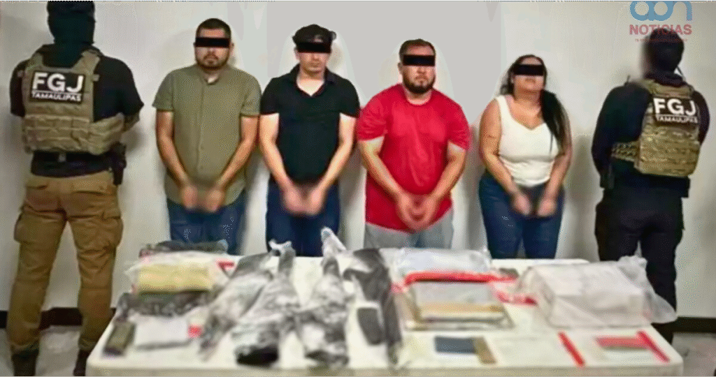 Capturan a “La Conta” en Tamaulipas, señalada como operadora clave del Cártel del Golfo