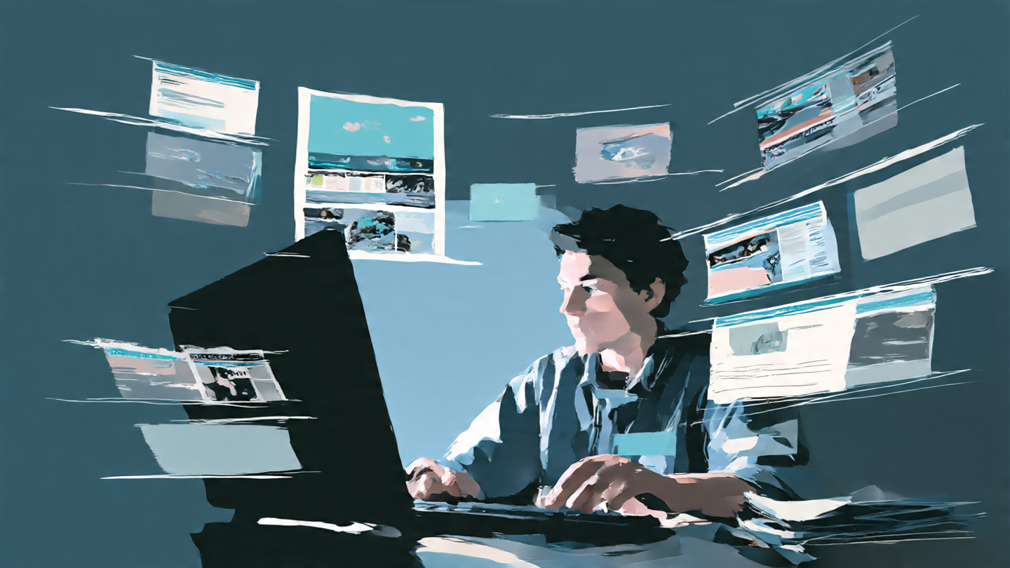 un_periodista_trabajando_en_una_computadora_con (3)