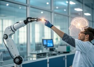 brazo-robotico-y-persona-con-chip-neuronal-neuralink-ciencia-tecnologia-innovacion-elon-musk-cerebro-robot-brazo-261124