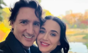 Katy Perry y Justin Trudeau
