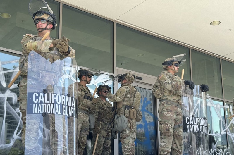 EE.UU. desmoviliza a 2.000 soldados de la Guardia Nacional desplegados en Los Ángeles