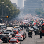 CDMX colapsa entre marchas, tráfico y calor