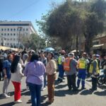 Amenaza de bomba desaloja juzgados en la Doctores