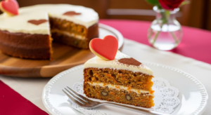 Screenshot 2026-02-10 at 17-07-17 Receta de carrot cake con decoración de San Valentín rápida y fácil - Infobae