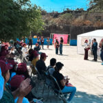 Faruk Take estrecha lazos con vecinos de la Unidad La Cantera en Coyoacán
