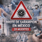 Sarampión suma 28 muertes y refuerzan vacunación en México