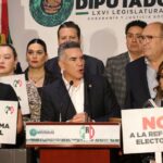 PRI rechaza reforma electoral del Ejecutivo en conferencia de prensa