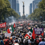 Viernes de caos en CDMX entre marchas, tráfico y presión vial