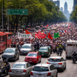 CDMX hoy: entre marchas, tráfico y calor
