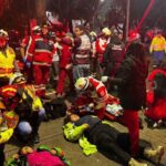 Camioneta de la SOBSE se impacta en Periférico Sur; 12 trabajadores resultan heridos