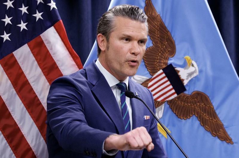 Irán ya no tiene defensas aéreas, asegura el jefe del Pentágono