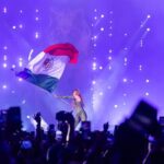 Sheinbaum siguió concierto de Shakira desde Palacio Nacional