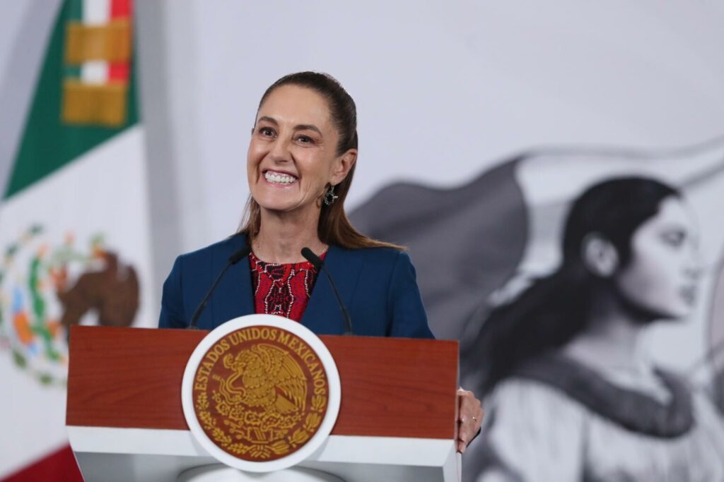 Rueda de prensa de Claudia Sheinbaum en México