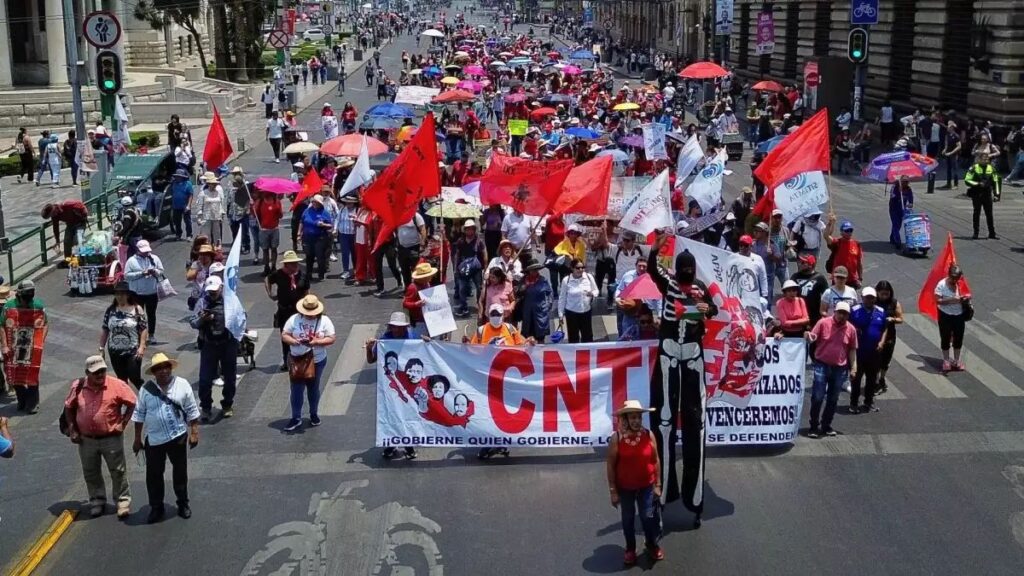 ¡Toma precauciones! La CNTE anuncia paro de 72 horas y mega marcha en CDMX