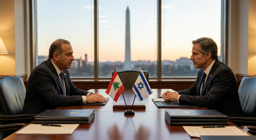 Líbano e Israel negociarán alto al fuego en Washington este 14 de abril